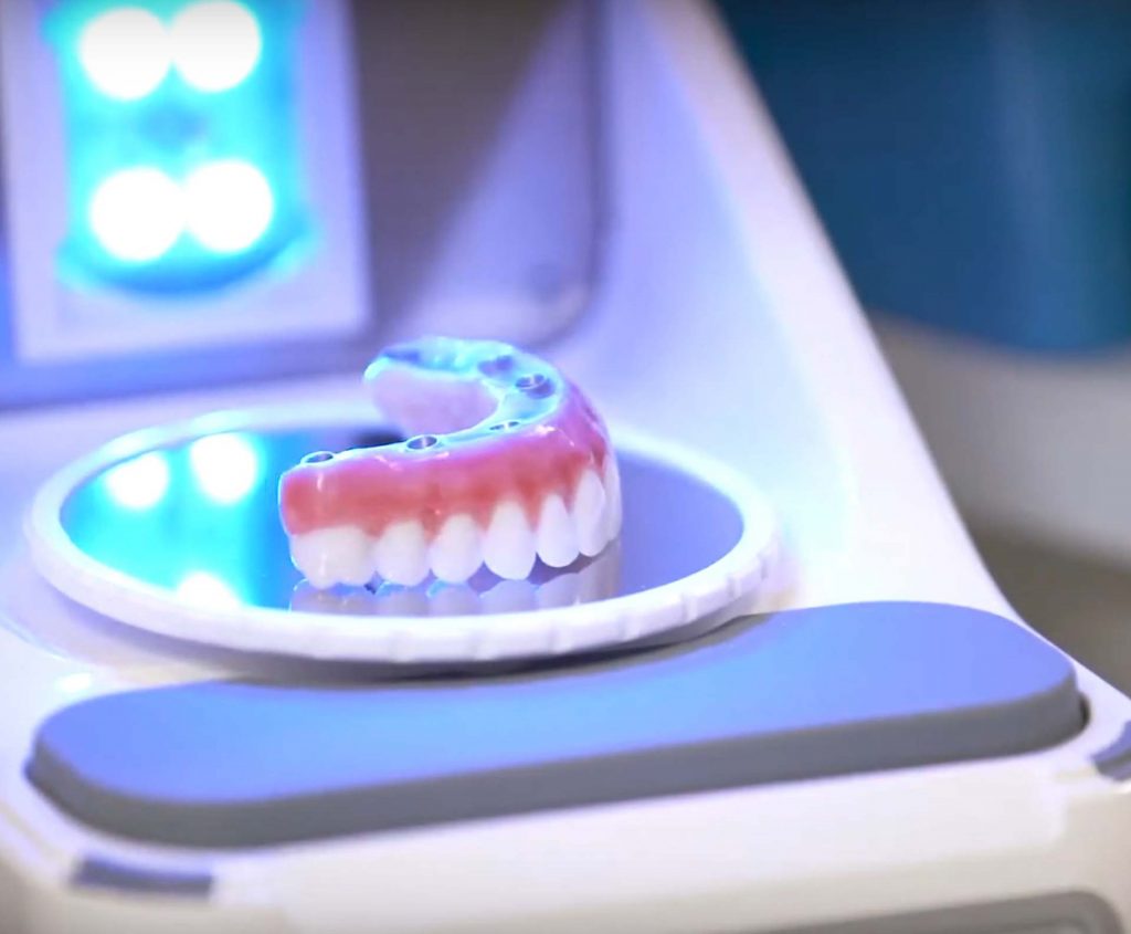 printing fixed dentures